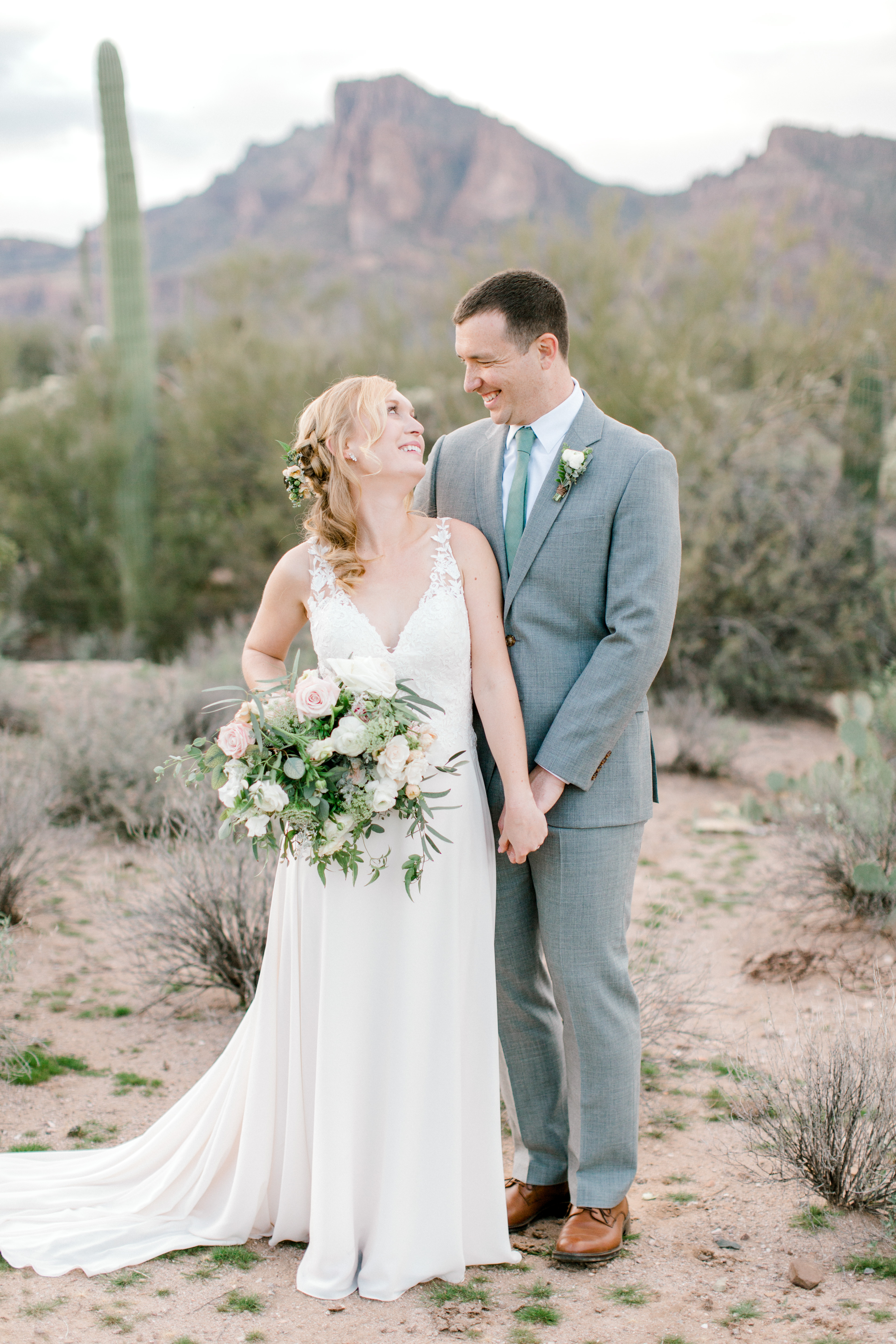 Wedding in the Superstition Mountains