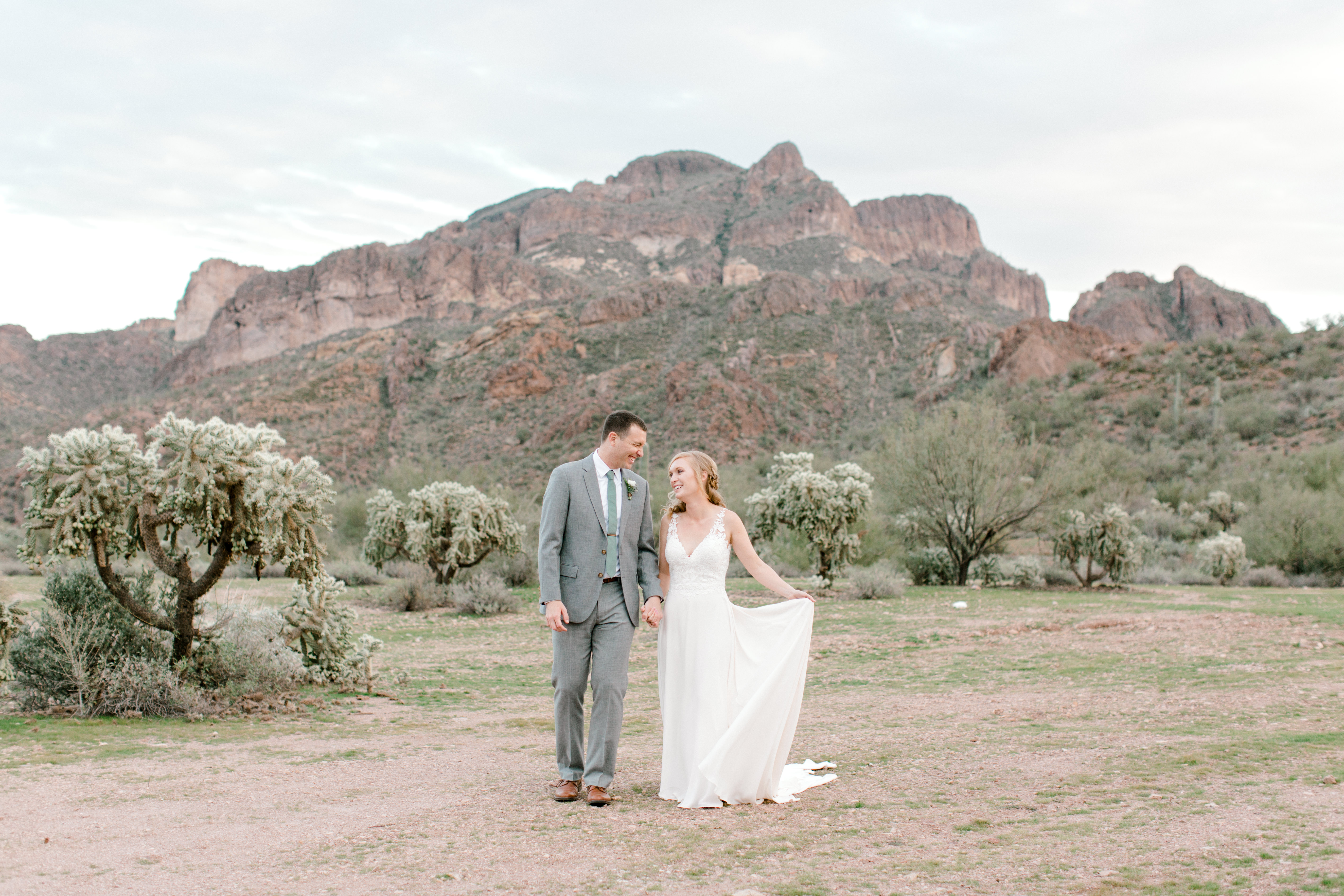 Wedding in the Superstition Mountains