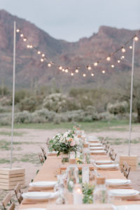 Wedding in the Superstition Mountains