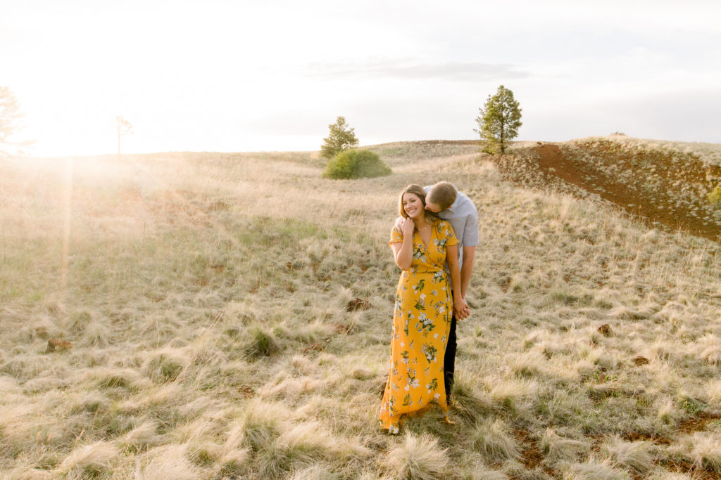 Engagement Session in Flagstaff Arizona with Hailey Golich Photography