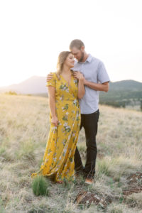 Engagement Session in Flagstaff Arizona with Hailey Golich Photography